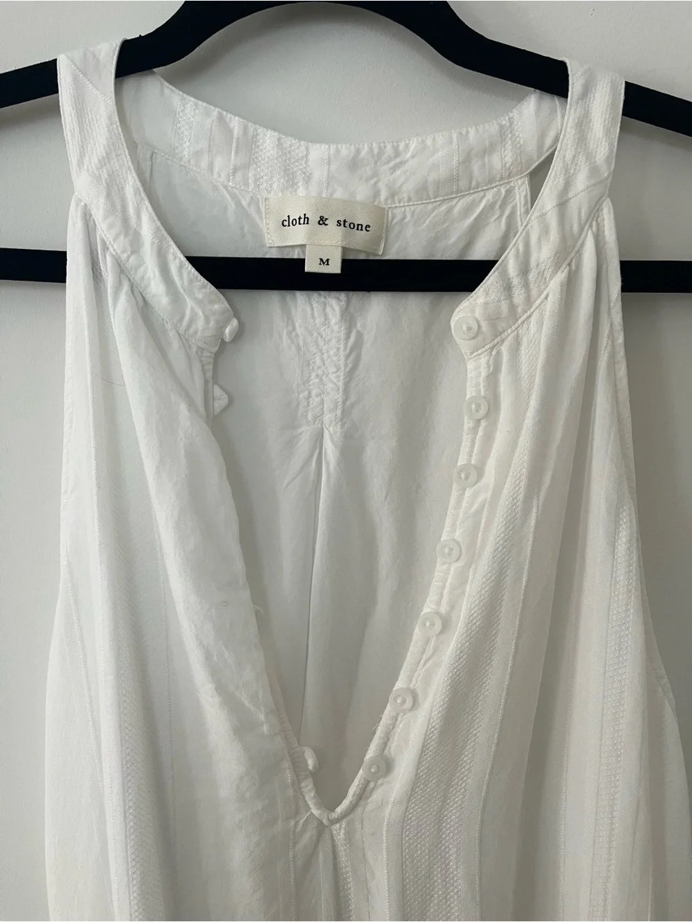 Cloth and Stone White Tunic Dress - Picture 2 of 5